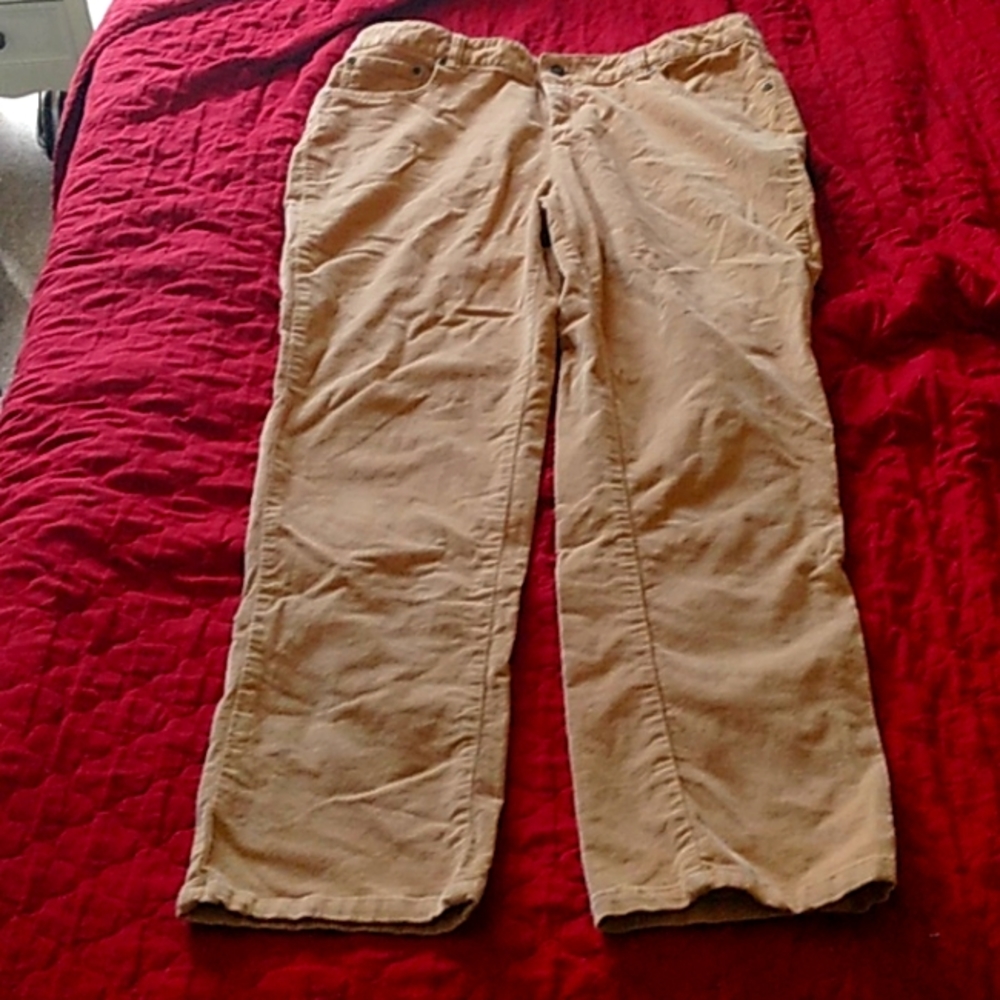 Woman's tan pants
